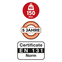 Stehleiter 6 Stufen – Profi-Serie