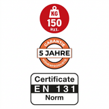 Stehleiter 6 Stufen – Profi-Serie