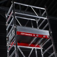 Kleines Aluminium-Rollgerüst MI-TOWER - Arbeitshöhe 5,20 m
