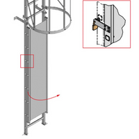 Absperrtür ohne Operculum