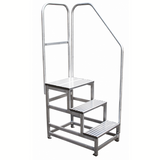 Profi-Klapptrittleiter 2 Stufen – Höhe 0,46 m – Breite 62