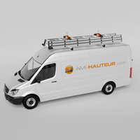 Leiterhalter für Dachträger (Paar)
