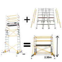 2 Teleskopgerüste in 1 - TO 3.4 / TO 2.3