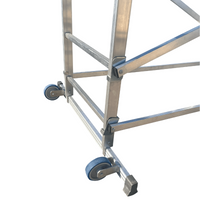Gebrauchtes Aluminium-Gerüst – 3,98 m