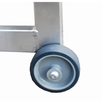 Profi-Stufenleiter 4 Stufen – Höhe 0,92 m – Breite 62
