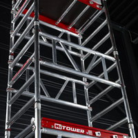 Kleines Aluminium-Rollgerüst MI-TOWER - Arbeitshöhe 5,20 m