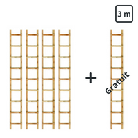 Holzdachleiter 3 m (4 gekauft = 1 gratis)