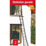 Mehrzweckleiter 4x6 Sprossen