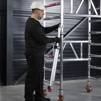 Kleines Aluminium-Rollgerüst MI-TOWER - Arbeitshöhe 6,20 m