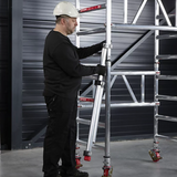 Kleines Aluminium-Rollgerüst MI-TOWER - Arbeitshöhe 5,20 m