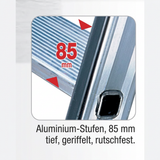 Stehleiter 4 Stufen – Baustellenserie