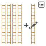 Holzdachleiter 4 m (4 gekauft = 1 gratis)