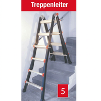 Mehrzweckleiter 4x6 Sprossen