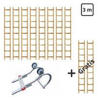 Holzdachleiter 3 m (8 gekauft = 2 gratis)