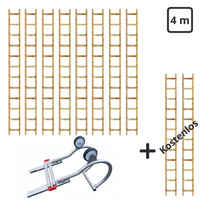 Holzdachleiter 4 m (8 gekauft = 2 gratis)