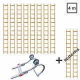 Holzdachleiter 4 m (8 gekauft = 2 gratis)