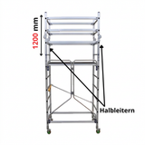 Klappgerüst Arbeitshöhe 3,80 m