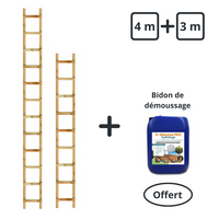 Sonderangebot: 4 m + 3 m ohne Verbindung (+ ein Kanister Moosentferner gratis)