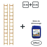Sonderangebot: 4 m + 4 m ohne Verbindung (+ ein Kanister Moosentferner gratis)