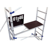 Gerüst Arbeitshöhe 4,36 m - Alu Clic