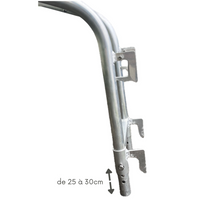 Teleskopischer Wandabstandhalter