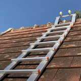 Aluminium-Dachleiter mit Einhängehaken, Seitenansicht
