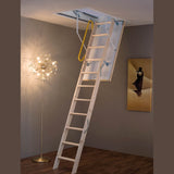 Bodentreppe ECOTOP "Vollständig montiert mit Handlauf"