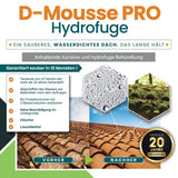 Anti-Moos für Dach und Fassade - 8 + 2 gratis