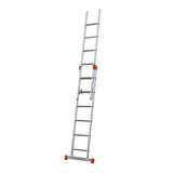 Échelle double pan - coulisse main - 2,05m