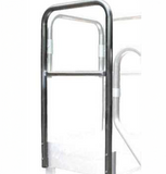 Plattformtreppe 5 Stufen mit Geländer – Breite 80 cm