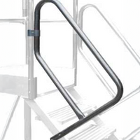 Plattformtreppe 5 Stufen mit Geländer – Breite 60 cm