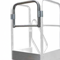 Frontal-Schutzgeländer für Stehleiter – Breite 80 cm