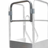 Frontschutzgeländer für Stehleiter – Breite 80 cm