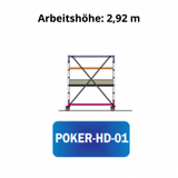 Rollgerüst Poker