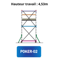 Fahrgerüst POKER HD 02 - Arbeitshöhe 4,53 m