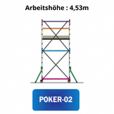 Rollgerüst Poker