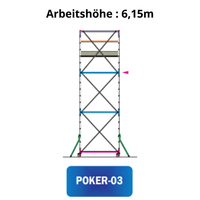 Rollgerüst Poker