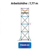 Rollgerüst Poker