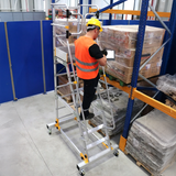 Nicht klappbare Regal- und Lagerplattform – Arbeitshöhe 5 m