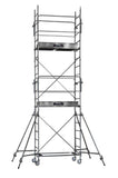 Échafaudage roulant acier / Lg 1,50m-Ht travail 4,80m / ALTITUDE AC150 11.153 - Ami-hauteur.com