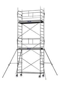 Échafaudage roulant acier / Lg 2,50m-Ht travail 7,10m / ALTITUDE AC250 11.255 - Ami-hauteur.com