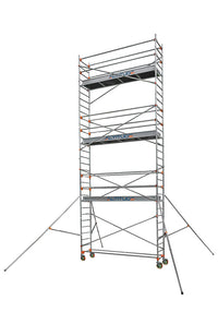 Echafaudage roulant aluminium / Long 2,95m-Ht travail 6,90m / ALTITUDE AL300 503935 - Ami-hauteur.com