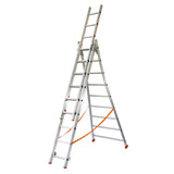Transforma-Leiter 3-teilig / 3 x 10 Sprossen / 2,86 m – 6,22 m