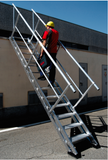 Bautreppe aus Aluminium AV60 / AV80
