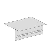 Bavette de gouttière ventilée
