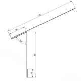 Bavette de gouttière ventilée