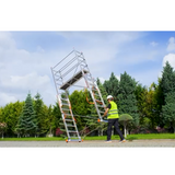 3-in-1-Leitergerüst – Arbeitshöhe 4,90 m