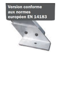 Trittleiter 5 Stufen ohne Handlauf Breite 80 cm
