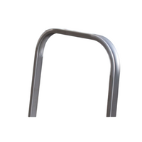 Professionelle Komfort-Stehleiter aus anodisiertem Aluminium 4 Stufen
