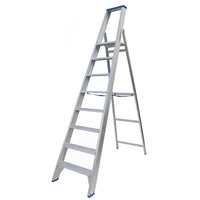 Aluminium-Stehleiter anodisiert 8 Stufen - PT08